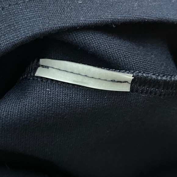 ALICE + OLIVIA Peplum Sheath Dress Size 6 Navy Blue Career Business Designer - Picture 7 of 10